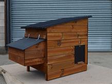 Weeford poultry coop optional external nestbox