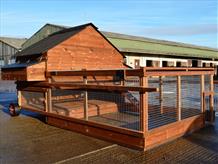 Grosvenor major Raised Poultry House with integral run